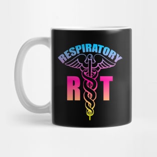 Respiratory Therapist Caduceus Beach Colors Mug